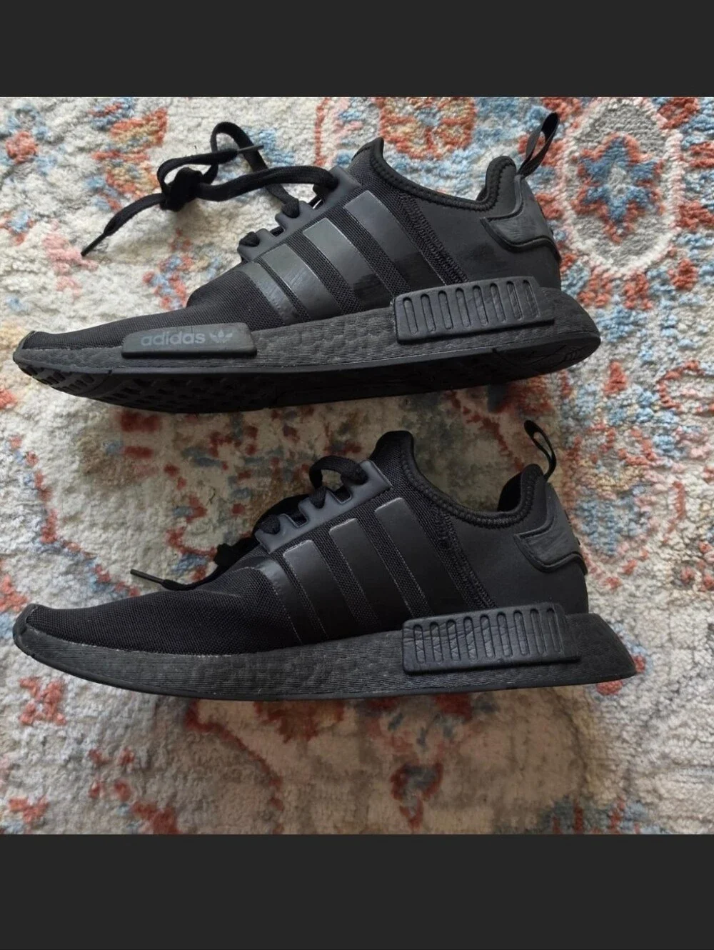 adidas Originals All-Black NMD_R1 Men's Sneakers
